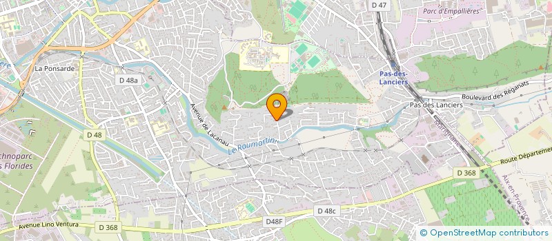 localisation de l'entreprise DMP  MARIGNANE