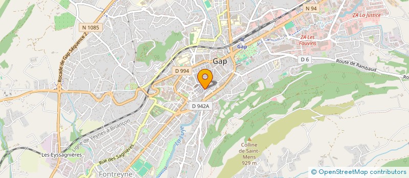 localisation de l'entreprise DMP à GAP