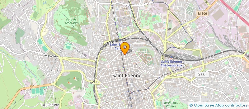 localisation de l'entreprise DMP BATIMENT  SAINT-ETIENNE