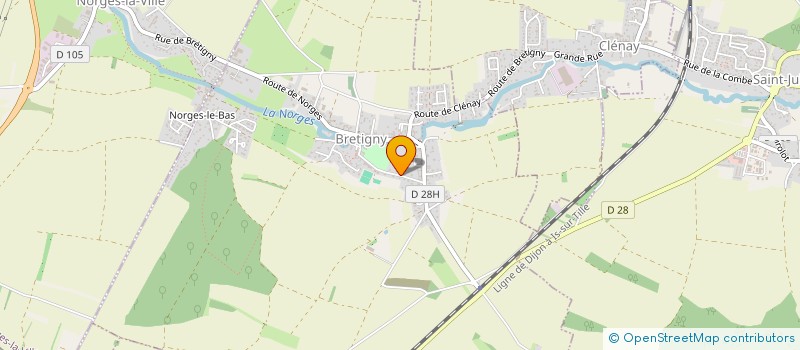 localisation de l'entreprise DMP CORPORATE  BRETIGNY