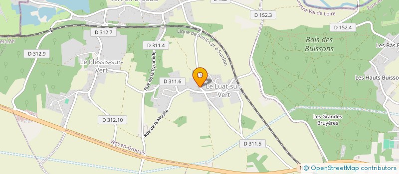 localisation de l'entreprise DMP SERVICES à VERT-EN-DROUAIS