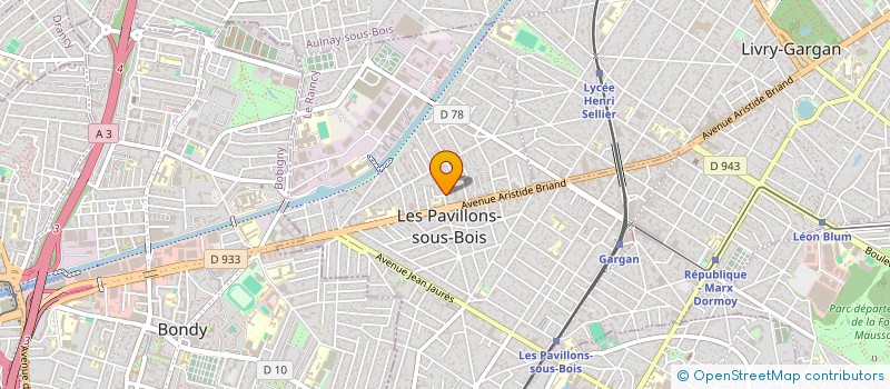 localisation de l'entreprise DMPARIS à LES PAVILLONS-SOUS-BOIS