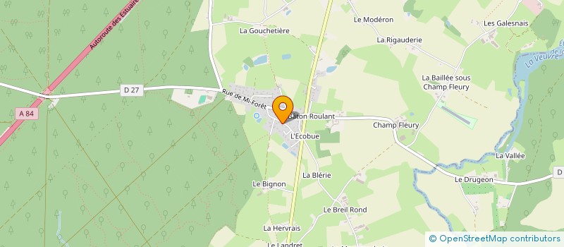 localisation de l'entreprise DMQS DE LA FORET  LIFFRE