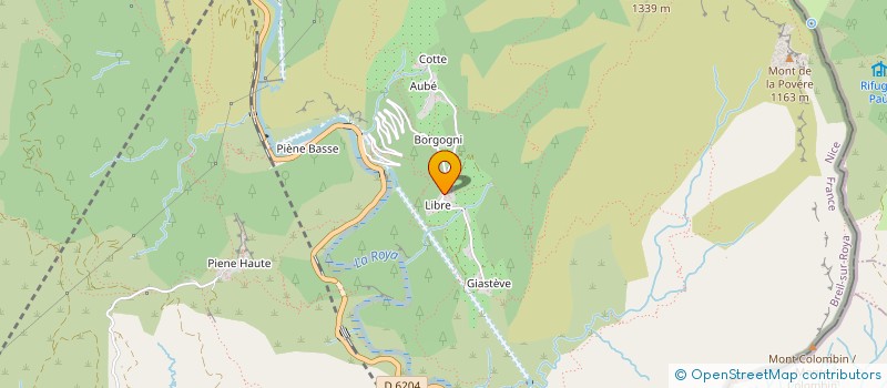 localisation de l'entreprise DMR  BREIL-SUR-ROYA