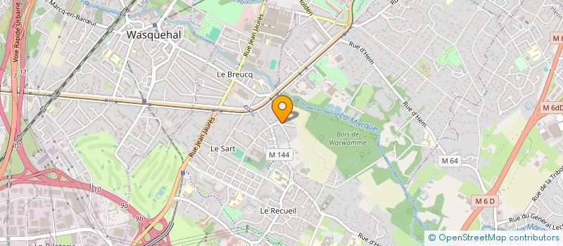 localisation de l'entreprise DMR BATIMENT  VILLENEUVE-D'ASCQ