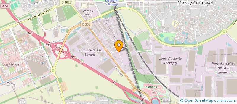 localisation de l'entreprise DMR RACING EVENTS à MOISSY-CRAMAYEL