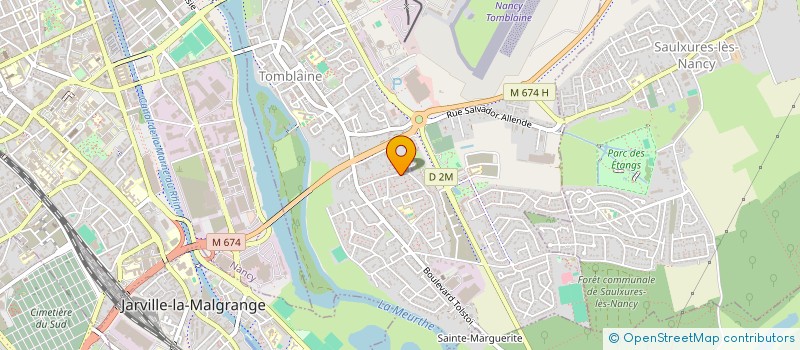 localisation de l'entreprise DMRBS  TOMBLAINE