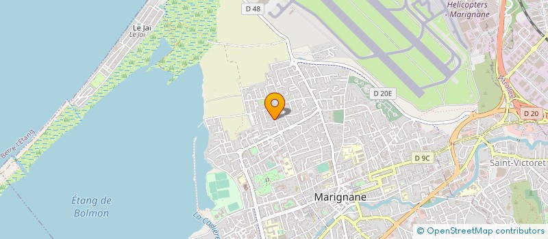 localisation de l'entreprise DMRC à MARIGNANE