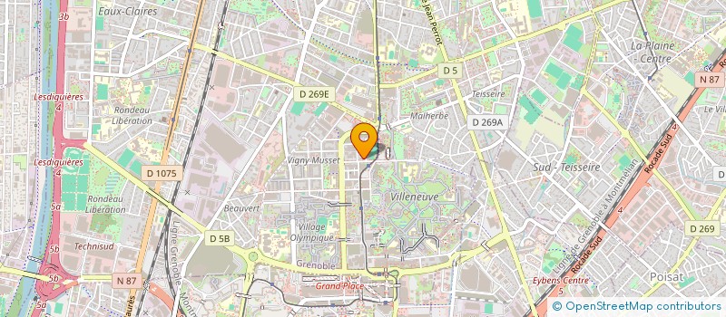 localisation de l'entreprise DMRC CONSTRUCTION  GRENOBLE