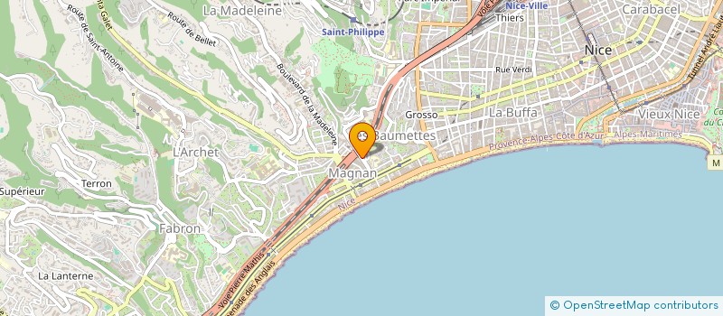 localisation de l'entreprise DMS 06 à NICE