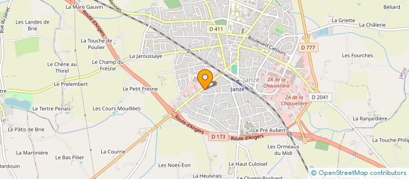 localisation de l'entreprise DMS  JANZE