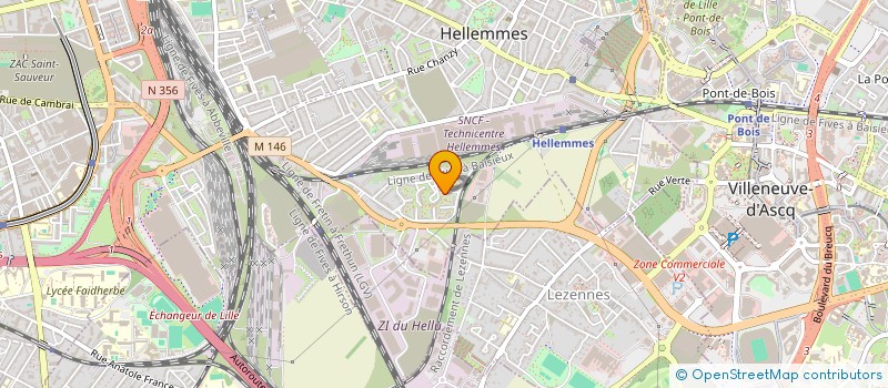 localisation de l'entreprise DMS à LILLE