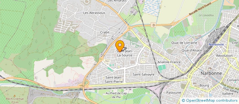 localisation de l'entreprise DMS 8 à NARBONNE
