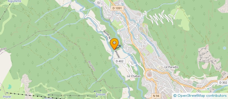 localisation de l'entreprise DMS à BRIANCON