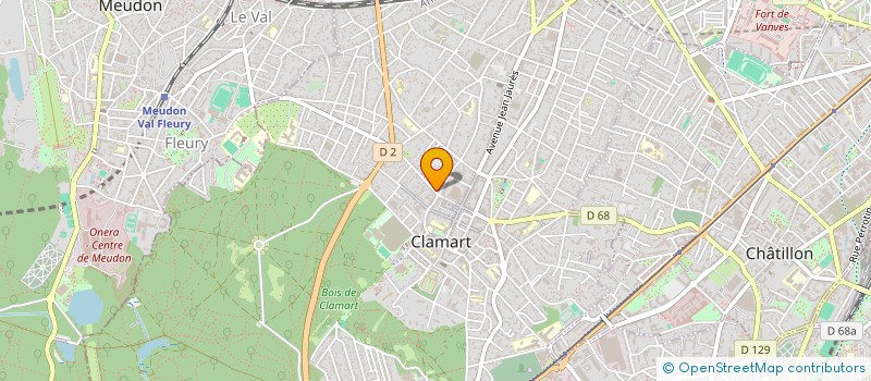 localisation de l'entreprise DMS à CLAMART
