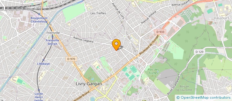 localisation de l'entreprise DMS à LIVRY-GARGAN