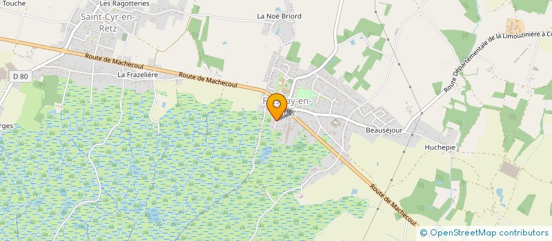 localisation de l'entreprise DMS  VILLENEUVE-EN-RETZ