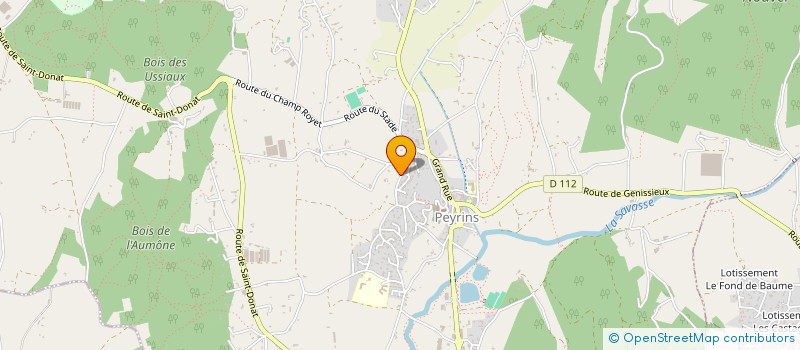 localisation de l'entreprise DMS  PEYRINS