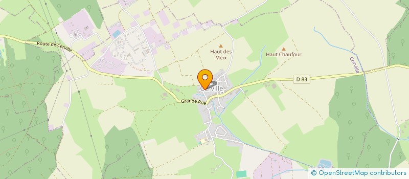 localisation de l'entreprise DMS AUDIT CONSEIL  CERVILLE