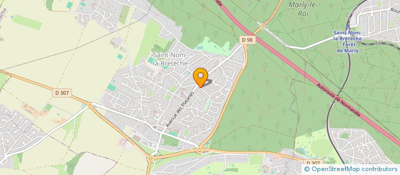 localisation de l'entreprise DMS BATIMENT  SAINT-NOM-LA-BRETECHE