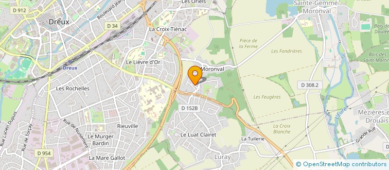 localisation de l'entreprise DMS CLEAN à SAINTE-GEMME-MORONVAL
