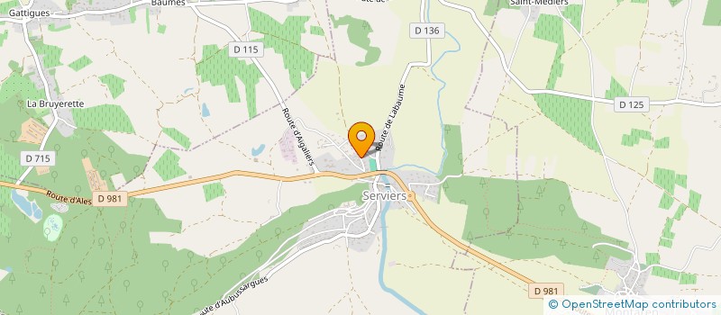 localisation de l'entreprise DMS COMMERCE MAYAC  SERVIERS-ET-LABAUME