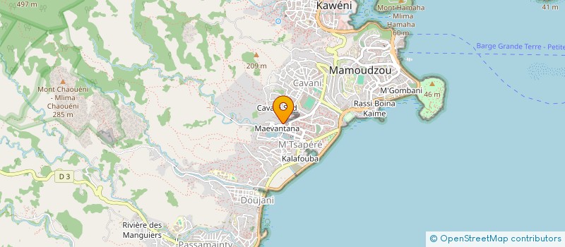 localisation de l'entreprise DMS DISTRIBUTION  MAMOUDZOU