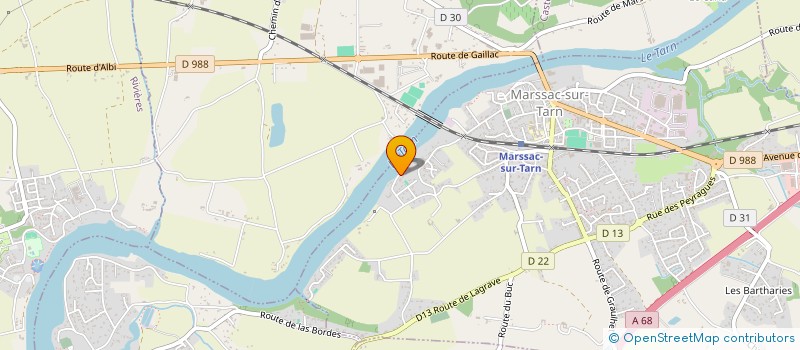 localisation de l'entreprise DMS ENERGIES  MARSSAC-SUR-TARN