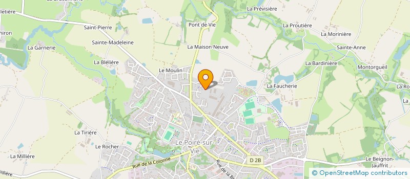 localisation de l'entreprise DMS EXPRESS à LE POIRE-SUR-VIE