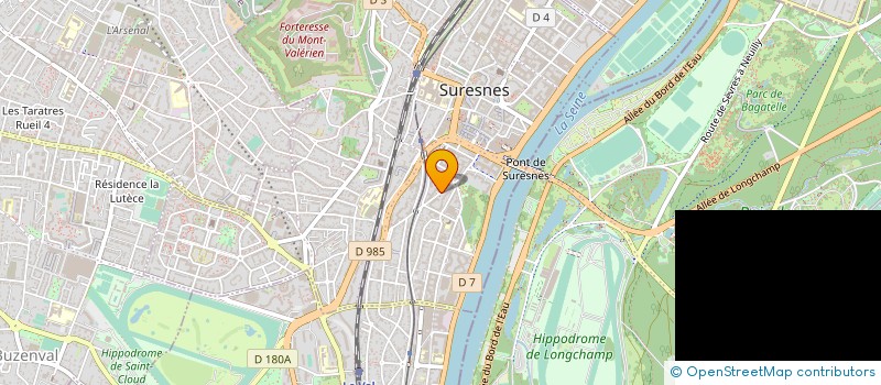 localisation de l'entreprise DMS FRANCE à SURESNES