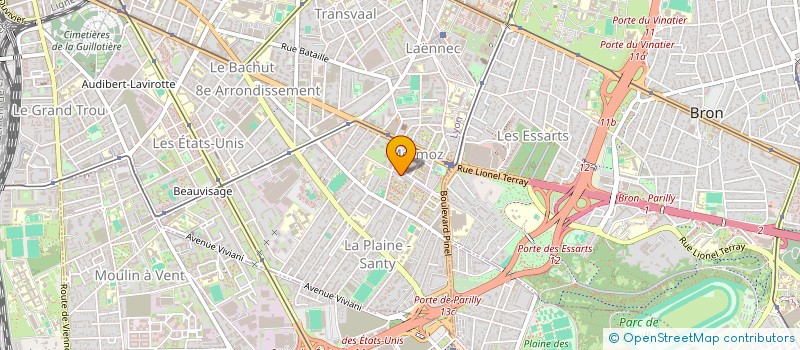 localisation de l'entreprise DMS IMMO  LYON