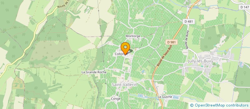 localisation de l'entreprise DMS IMMOBILIER  SAINT-VALLERIN