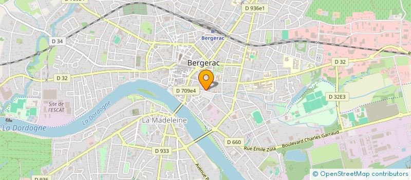 localisation de l'entreprise DMS INFORMATIQUE à BERGERAC