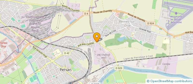 localisation de l'entreprise DMS SOC FRANCILIENNE DE DEMENAGEMENT à PERSAN