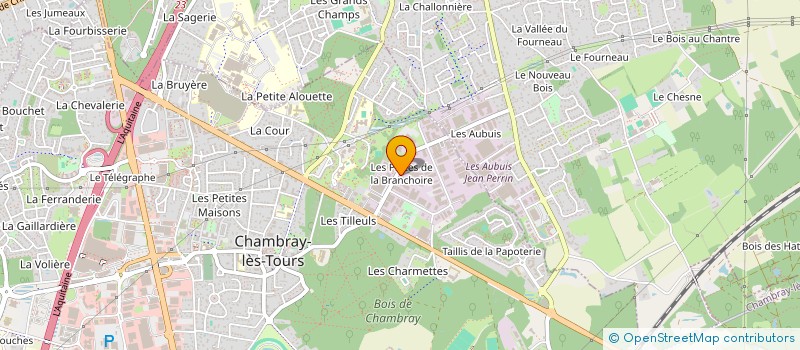 localisation de l'entreprise DMS-SYSTEM  CHAMBRAY-LES-TOURS