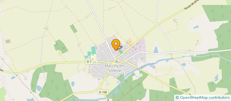 localisation de l'entreprise DMS45 à MARCILLY-EN-VILLETTE
