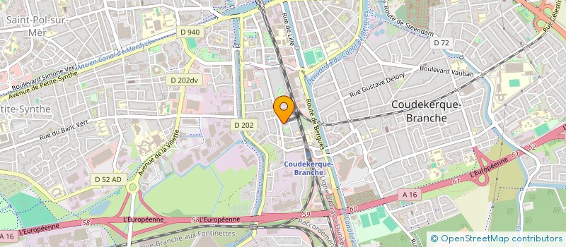 localisation de l'entreprise DMSB  COUDEKERQUE-BRANCHE