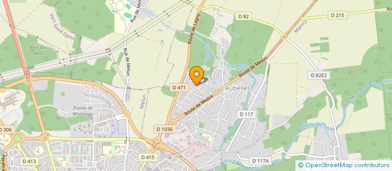 localisation de l'entreprise DMSD BAT  RUBELLES