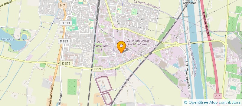 localisation de l'entreprise DMSI DISTRI MAINTENANCE SYSTEME INDUST  PIERRELATTE