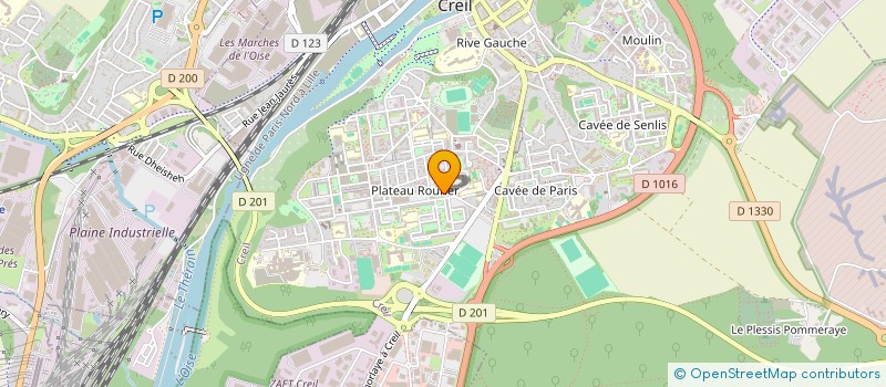 localisation de l'entreprise DMSI SOLUTIONS  CREIL