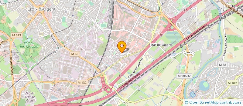 localisation de l'entreprise DMSK à MONTPELLIER