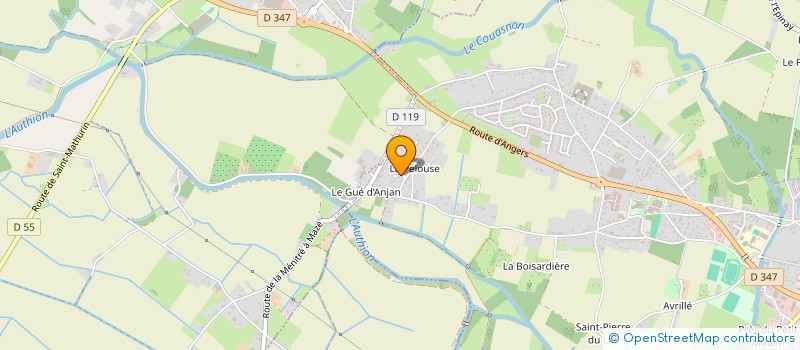 localisation de l'entreprise DMSL IMMOBILIER  BEAUFORT-EN-ANJOU