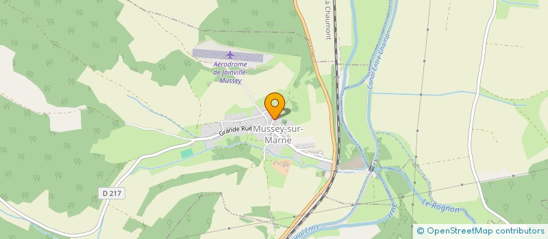 localisation de l'entreprise DMSM à MUSSEY-SUR-MARNE