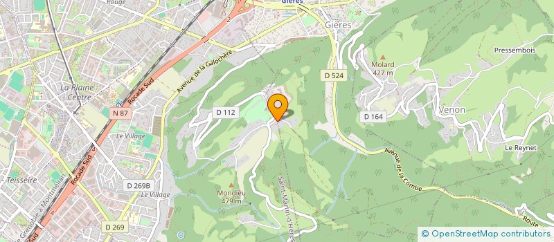 localisation de l'entreprise DMSMVD  SAINT-MARTIN-D'HERES