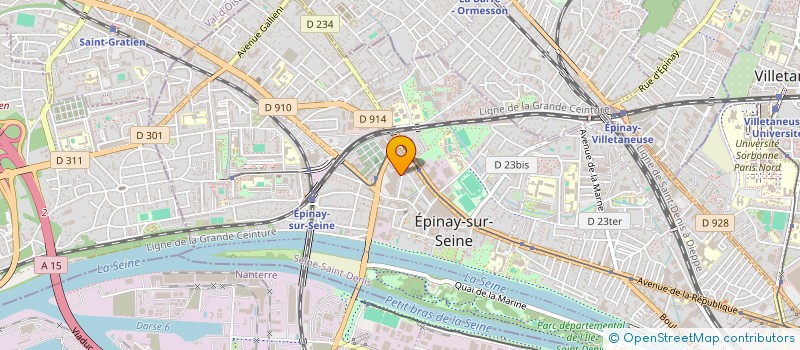 localisation de l'entreprise DMT à EPINAY-SUR-SEINE