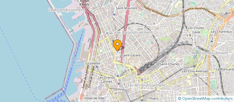 localisation de l'entreprise DMT à MARSEILLE