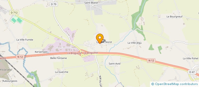 localisation de l'entreprise DMT à PLELO