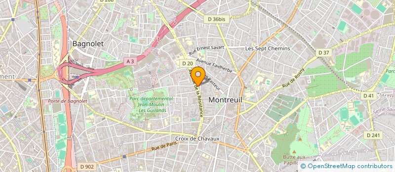 localisation de l'entreprise DMT BAT  RIS-ORANGIS