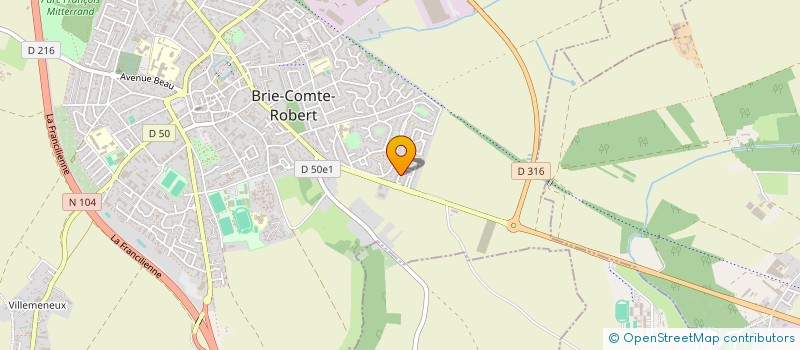 localisation de l'entreprise DMT DIVERTISSEMENTS à BRIE-COMTE-ROBERT