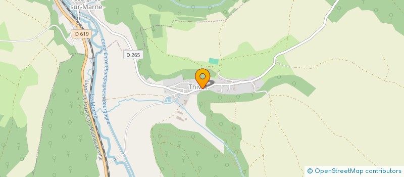 localisation de l'entreprise DMT SARL à THIVET